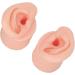 Practice Ear Model Soft Elastic Jewelry Display 1 Pair Ear Model for Beginner for Piercing Salon(Light Skin Color) - Buy Online on SooperMarket.com