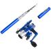 Jorzer Mini Abbey Fishing Rod - Sorty Rotating Wheel Winter Fishing Accessories Blue | International Shipping - Buy Online on SooperMarket.com
