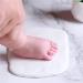Air Dry Clay 150g Baby Footprint and Handprint Kit Imprint Impression Keepsake Maker, Non-Toxic Clay, Large Clay,Food Grade Clay,Ultra Light & Soft Foam Modeling Dough Ideal Baby Gifts, DIY Art Craft White