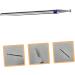 Healeved Nail Polish Tool Gel Tools Safety Bits for Nail Drill Nail Salon Supply Drill Bits for Manicure Cuticle Drill Bits for Nails Nail Bits for Nail Drill Nail File Bits Stainless Steel 4.45X2.50X2.50CM Silver - Buy Online on SooperMarket.com