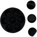 Zerodeko 2pcs Silicone Cake Cup Kitchen Accessories Kitchen Accesories Blackc Grids Cake Cups Cake Making Tool Silicone Molds Popsicles Molds Muffin Pans Silicone Bakeware Muffin Cake Cups 21X21X4.5CM Black - Buy Online on SooperMarket.com