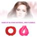 Lip Massager Silicone Lip Exerciser Facial Muscle Tightener Face Lift Mouth Stretcher Trainer Red - Buy Online on SooperMarket.com