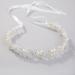 JSGHGDF Party Headband Flower Hairband s Headpiece Girls Headdress Bridal Shower Hair Accessories Silver - Buy Online on SooperMarket.com