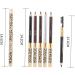 MUSISALY 2pcs Long Lasting Eyebrow Pencils Eye Brow Pencils for Women Leopard Eyebrow Brush for Women Wooden 1 count (Pack of 1) Brown - Buy Online on SooperMarket.com