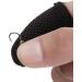Minicart 3 Pack Anti-Slip Fishing Single-Finger Gloves - Index Finger Protector for Outdoor Fishing - Unisex Elastic Band Glove in Black - Buy Online on SooperMarket.com