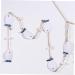 ABOOFAN 1 Pc Decor House Ornaments Wedding Ornament Fish Hanging Ornament Pendant Shell Wall Hanging Blue and White 102X4.2CM - Buy Online on SooperMarket.com
