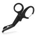 GRICARE Trauma Shears Medical Scissors with Carabiner 7.5 Bandage Nursing Scissors Premium Fluoride-Coated Surgical Scissors for Nurses Doctors Nursing Students First Aid EMT and EMS Black