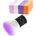 minkissy 1 Set Nail Block Bulk Nail Files Sand Paper Nail Sanding Buffer Nail Art Brush Nail Brush Remover Buffer Block Tools Nail Cleaner Brush Nail Polish Block Purple Paint Manicure - Buy Online on SooperMarket.com