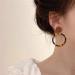 Pandahall 20 Pairs Walnut Wood Flat Round Earring Findings, Coconut Brown Dangle Stud Pendants - DIY Wooden Earrings Making - Buy Online on SooperMarket.com