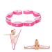 xingmo Kids Stretch Strap Stretch Band With Multi Loops Yoga Exercise Trainer Bands latin Band Pink