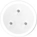 6-Inch Snowflakes Travel Magnifying Mirror with 15x Magnification and Suction Cups for Easy Makeup Application and Precision Grooming - Buy Online on SooperMarket.com