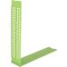 CAIONPLE 4 Lines 28 Cells Braille Slate - Plastic Braille Writing Kit in Green for Accessible Learning - Buy Online on SooperMarket.com