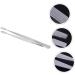 OSALADI Tweezers Stamp Tweezer Stainless Steel Tweezer Stamp Picking Tweezer Beauty Tools Lash Tweezer Pliers Tool Nipper Grafting Lash Supplies Tweezer for Stamp Portable Seal Collector 11CM Silver - Buy Online on SooperMarket.com