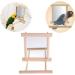 Hanging Bird Mirror Swing Toy - Interactive Play for Small Parrots & Birds - 2PCS - Buy Online on SooperMarket.com