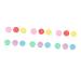 ibasenice 18 Pcs Lollipop Model Tree Hanging Ornaments Candy Cane Decoration Lollipop Props Miniature Landscape Decor Rainbow Swirl Lollipop Toys Models Plastic Child House Window 6X3.2CMx3pcs 1