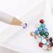 1PC Nail Art Drawing Pen Hook Flower Carving Nail Pen Rhinestones Picker Beauty Makeup Manicure Tool White. - Buy Online on SooperMarket.com
