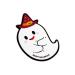 Warmhm 50pcs Halloween Message Card Halloween Candy Tag Packaging Decoration Card Paper Card Halloween Decor Pencil Caps Tooth Charms Candy Wrapping Card Lollipop Pumpkin