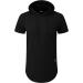 Aiyino Men's Short Sleeve Athletic Hoodie - Solid Color Fashion Pullover | Black - Buy Online on SooperMarket.com