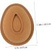CIYODO Egg Silicone Mold Silicone Molds Silicone Dessert Molds Silicone Chocolate Mold 3D Egg Shape Soap 18.2X14.5X5.8CM Coffee - Buy Online on SooperMarket.com