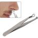 Nose Hair Tweezers Round Head Nose Hair Trimming Tweezers Stainless Steel for Men Women Body Noses - Buy Online on SooperMarket.com
