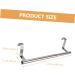 ABOOFAN Telescopic Towel Rack Clothes Hanger Hangers Metal Towel Bar Cabinet Door Towel Rack Steel Shelf - Buy Online on SooperMarket.com