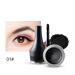 Cream Eyeliner Waterproof Long Lasting Drama Eye Liner Gel Makeup Eyeliner(Black)