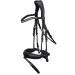 Schockem hle Malibu Anatomic Snaffle Bridle Black Full Size