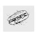 2 x 'Hotdog' Microfiber Lens/Eyeglass Cleaning Cloths (LC00020972)