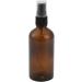 Kuuddker 100ML Amber Glass Bottle with Black ATOMISER Sprays Refillable Container for Essential Oil/Aromatherapy Use - Buy Online on SooperMarket.com