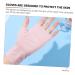 minkissy 4 Pairs Ice Silk Nail Gloves UV blocking gloves fingerless protection gloves anti UV hands gloves anti gloves nail salon gloves UV shield gloves hand gloves Nylon outdoor Miss - Buy Online on SooperMarket.com