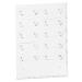 HAPINARY 1 Set Nail Display Board Magnetic Nail Art Display Board Nail Art Showing Board Nail Art Display Stand Nail Art Magnetic Display Board Nail Salon Display Boards Nail Salon Supply 20.00X16.00X0.40CM Transparent 1