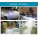 Okby Ultrasound Fogger - Efficient Water Well Pond Atomizer Humidifier with EU Adapter | Cold Fog & Negative Ions for Damp Air - Buy Online on SooperMarket.com