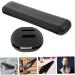 Mikinona 1set Powder Puff Storage Box Make up Travel Egg Rack Silica Gel Black 20X4.8CM - Buy Online on SooperMarket.com