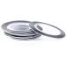 Pinicecore 20 Rolls Nail Strip Band Line - Gold & Silver Nail Art Decoration Stickers for DIY Tips - Buy Online on SooperMarket.com