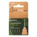 Yaweco interdental brushes with wooden handle 5 pieces