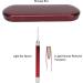 Stainless Steel Light Ear Wax Removal Spoon Set for Daily Use - 2pcs - Buy Online on SooperMarket.com
