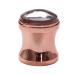 Nail art sticker women party decor 1 set nail stamp with lid nail design silicone head nail stamping stamper manicure tools for nail studio - antique brass brass