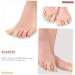 Silicone Gel Big Toe Caps - 2 Pairs Breathable Protective Guards 4x2.5cm - Buy Online on SooperMarket.com