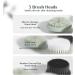 Electric Face Scrubber with Cleansing Station | Wireless Charging | 3 Brush Heads | Green - Buy Online on SooperMarket.com