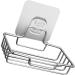 Amosfun 5pcs Stainless Steel Soap Holder Soap Holder for Shower Wall Soap Rack Stainless Steel Soap Wall-mount Holder Soap Bar Sink Drain Self-draining Soap Boxes Soap Dish Holder Square - Buy Online on SooperMarket.com