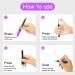 Double Line Markers Outline Pens Set - 12 Glitter Colors for DIY Art, Card Making, Lettering & Craft Projects - Buy Online on SooperMarket.com