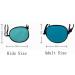1PC Black Unisex Adult Adjustable Soft Eye Patch Silk Single Eye Mask Amblyopia Corrected Visual Recovery Eye Patches Full Cover for Lazy Eye Astigmatism Training Eye Care - Buy Online on SooperMarket.com