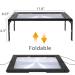 Full-Page Magnifying Glass Hands-Free Large Rectangular 2.5X Magnifier LED Lighted Illuminated Foldable Desktop Portable for Elder Kids - Buy Online on SooperMarket.com