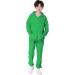Amropi Boy's Hooded Tracksuit Set | 2-Piece Sweatshirt & Jogging Pants | Ages 3-12 | Green - Size 9-10 Years - Buy Online on SooperMarket.com