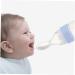 Safigle 3 Pack Silicone Squeeze Muesli Rice Cereal Feeders | Baby Grain Feeder | Durable Feeding Bottles for Infants | 21x5x5cm | Blue - Buy Online on SooperMarket.com