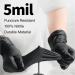 Supmedic Black Nitrile Exam Gloves 5 mil Powder-Free Latex-Free Box of 100 pcs - Large Size - Buy Online on SooperMarket.com
