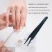 Dajidafu Stainless Steel Tweezers Anti-static Curved Nail Art Picking Pointed Rhinestones Nippers Elbow Precision Tools - Buy Online on SooperMarket.com