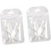 2 Nail Fiber Nail Extension Silk Fiberglass Nail Extensions Kit Nail Extension Fiber Silk Fiber Nails Fiberglass Nail Tips Gel Kit for Nails Manicure Fiber Nail Art Fiber White HAPINARY - Buy Online on SooperMarket.com
