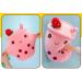 SPIRTUDE 2Pcs Boba Plush Set - Cute Strawberry & Brown Bubble Tea Stuffed Plushies 24cm - Soft Squishy Pillow for Kids Girls - Buy Online on SooperMarket.com