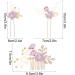 EIHI 3 Pieces Rose Accessory Cheveux Mariage Bijoux Cheveux Pince Cheveux Mariage Bijoux Cheveux Mariage Bijoux de Cheveux pour Femme A - Buy Online on SooperMarket.com